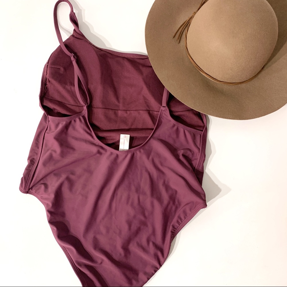 NOBO Scoop Back “Beach Please” One Piece Swim Suit - Picture 3 of 6